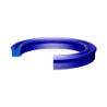 COLLARIN Pistón/Vástago 8X20X8/9 TPU92 AZUL